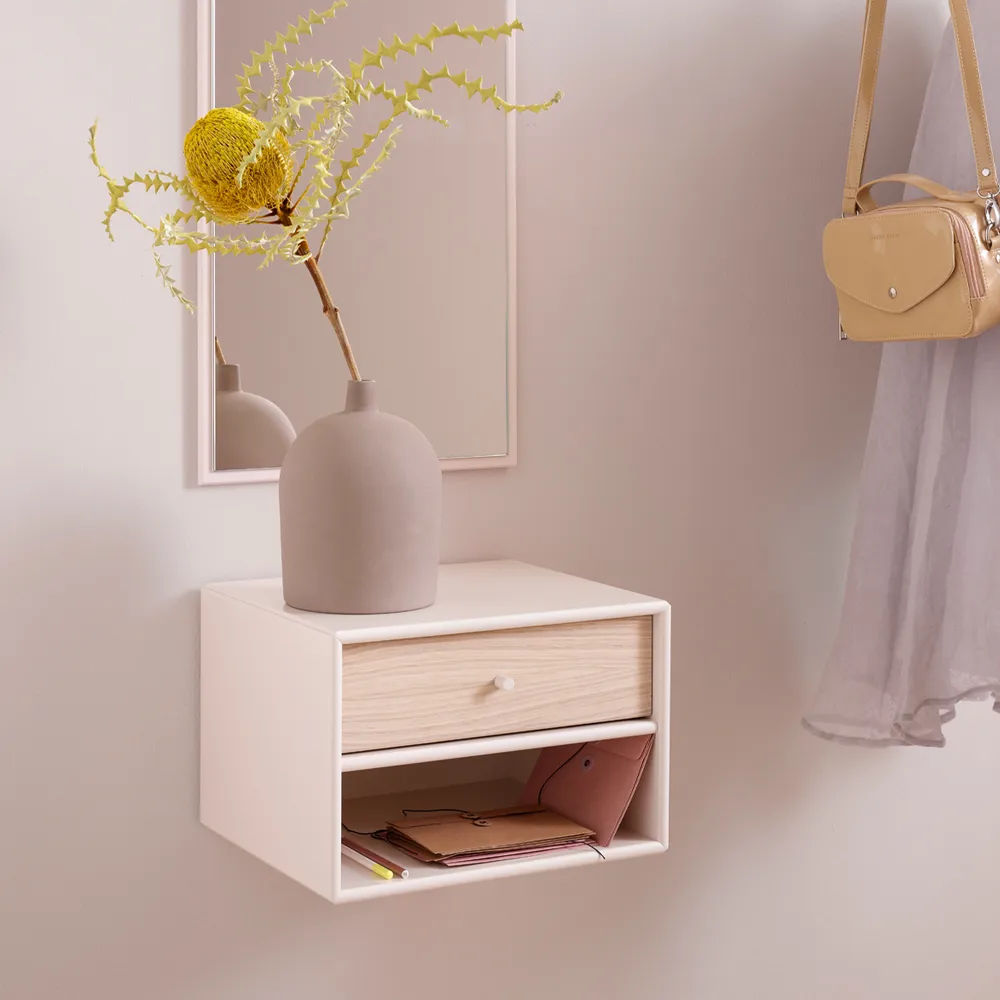 Dash bedside table, Azure 154, incl. suspension cm Montana