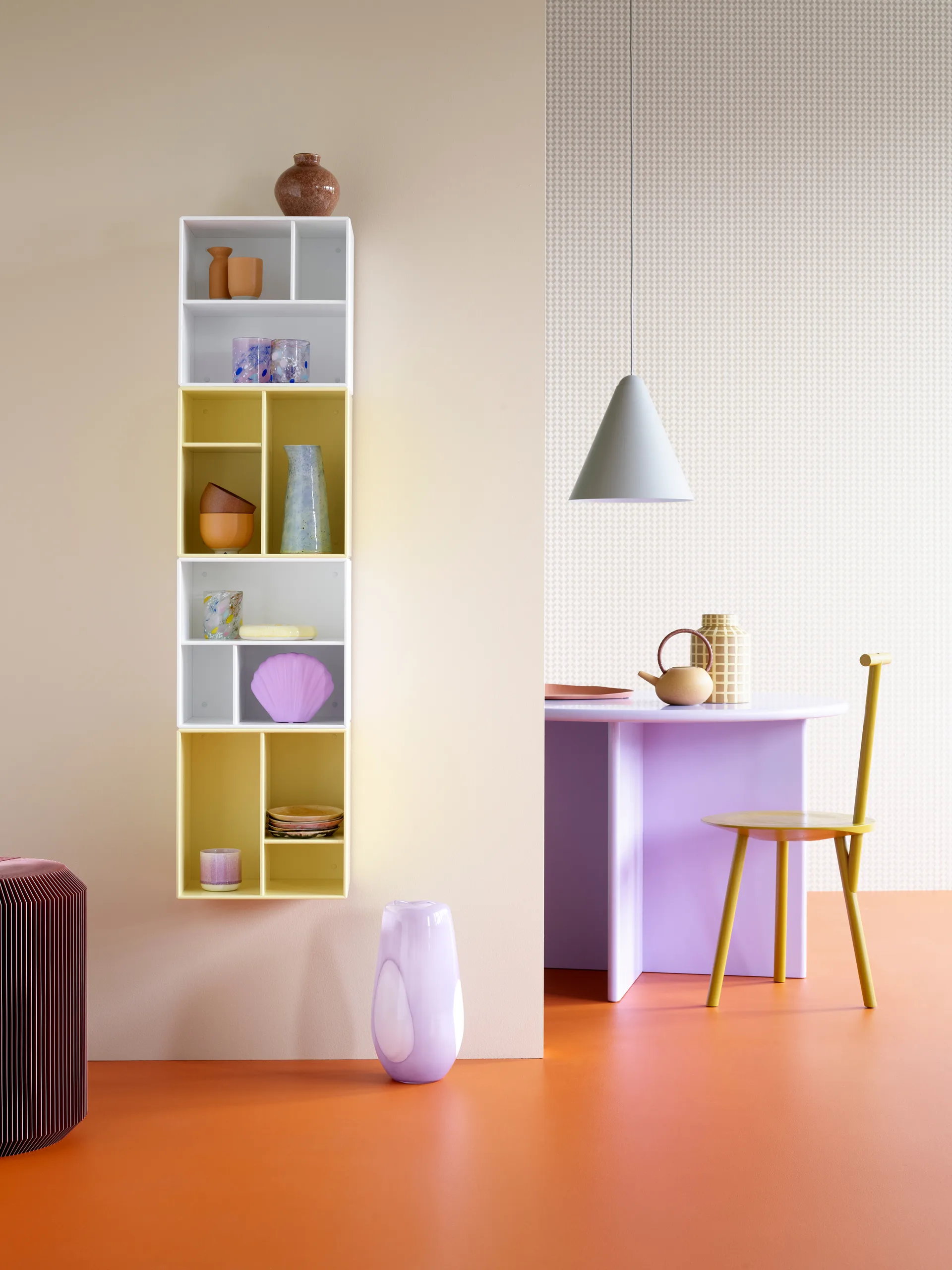 Montana Mini 1002 shelf 35x35 cm, New white Montana