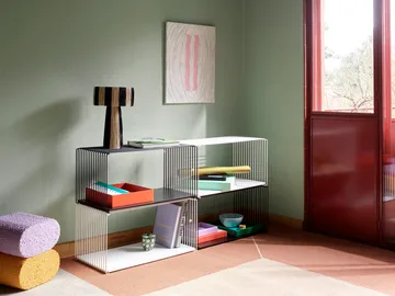 Panton Wire Extended shelf 70x34,8x34,8 cm - Snow - Montana