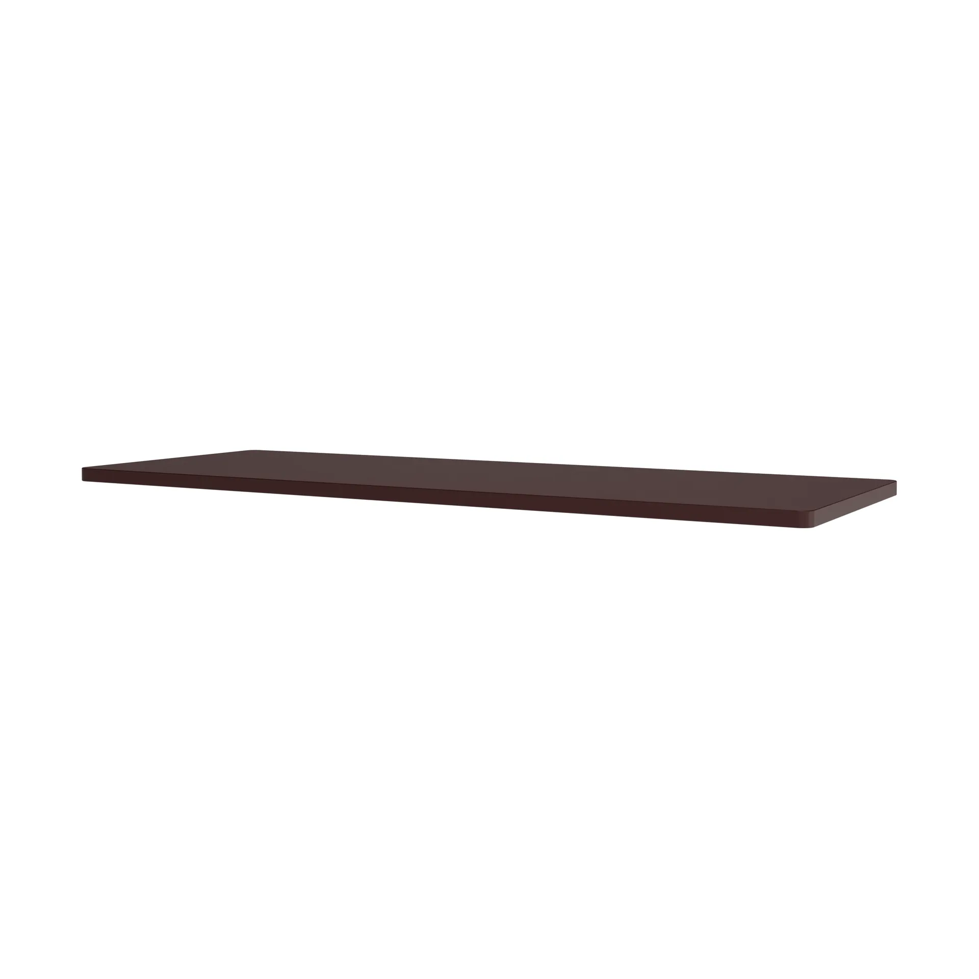 Panton Wire shelf 68,2x25,7 cm, Black red Montana