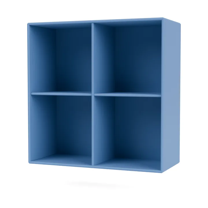 SHOW shelf 69.6x69.6 cm incl. suspension rail - 154-Azure - Montana