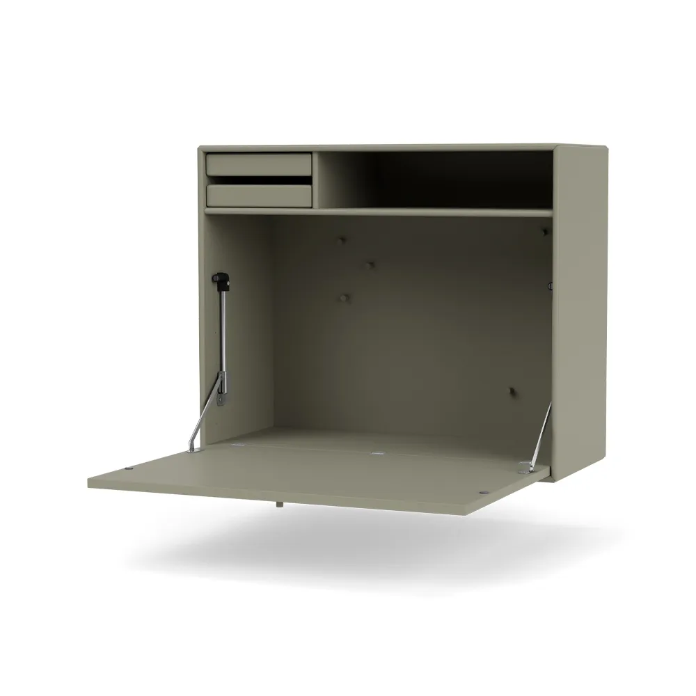 STUDIO desk, wall hung, Fennel 144 Montana