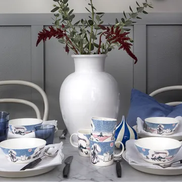 Crown snow-load Moomin mug 2019 - Blue - Moomin Arabia