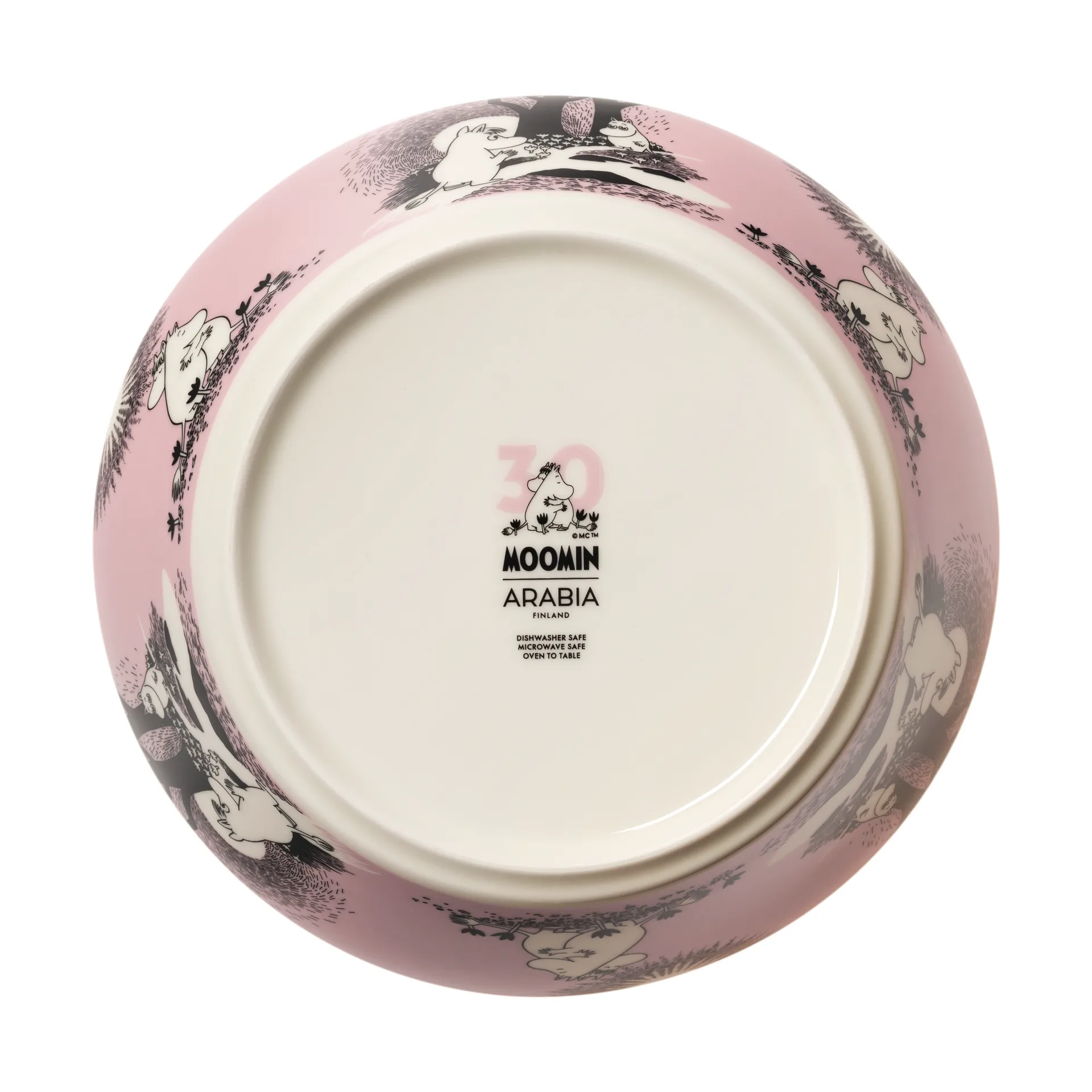 Love 30 Years Moomin serving bowl, Ø23 cm Moomin Arabia
