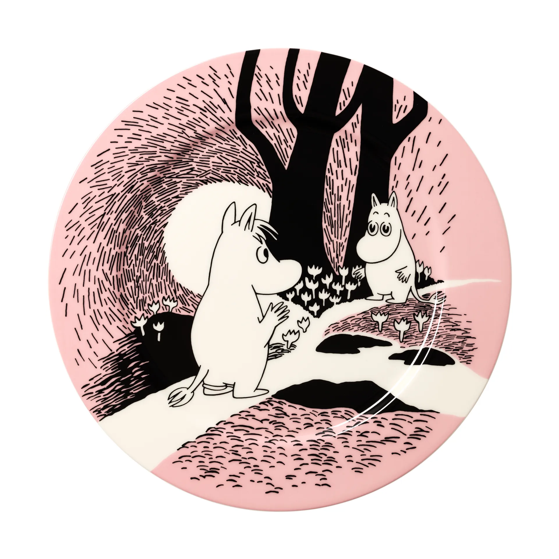 Love 30 years Moomin serving plate, Ø30 cm Moomin Arabia