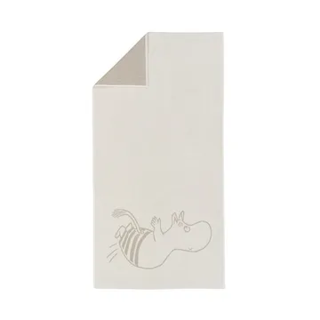 Moomin bath towel 70x140 cm - Moomin troll - white - Moomin Arabia
