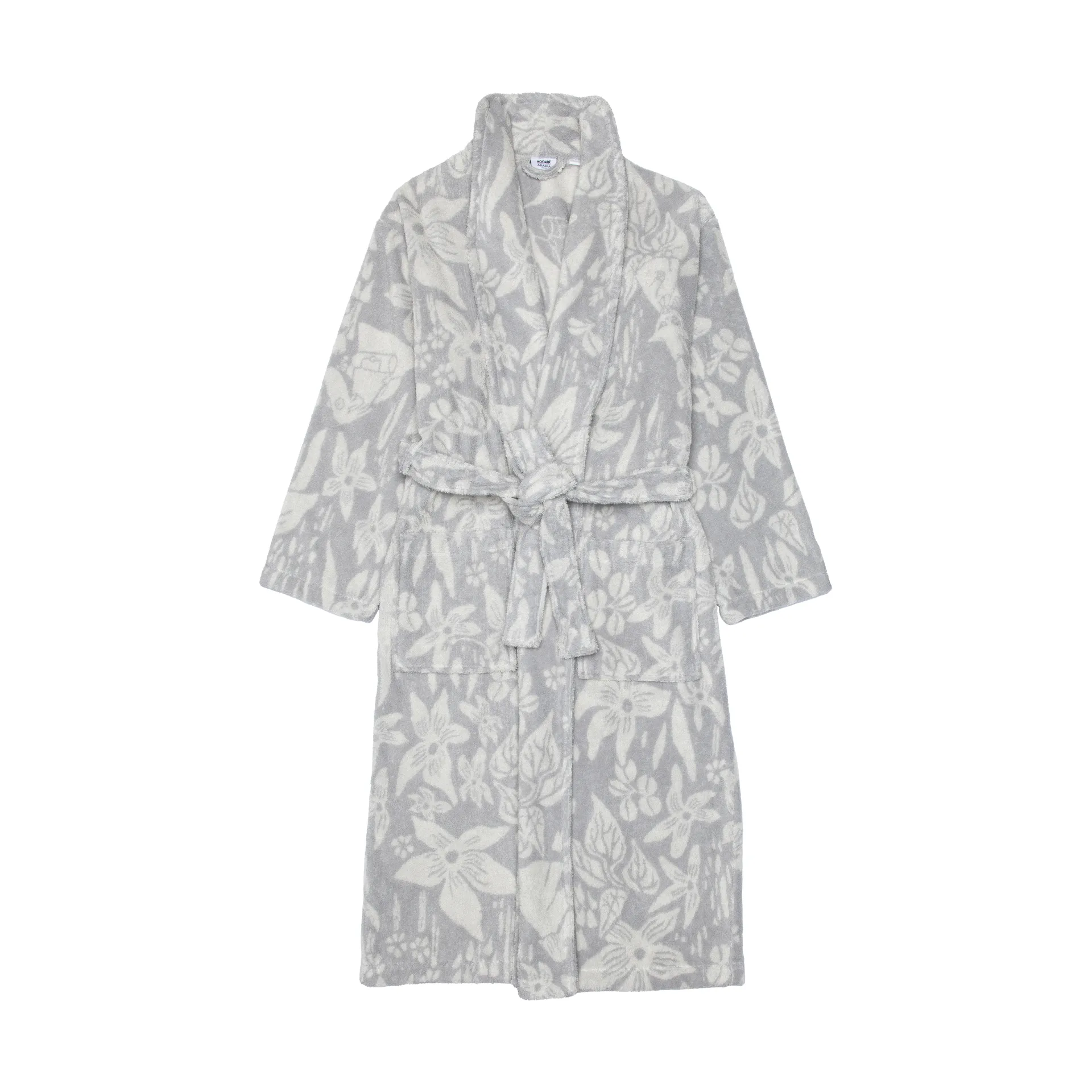 Moomin bathrobe, Lilja grey, S/M Moomin Arabia