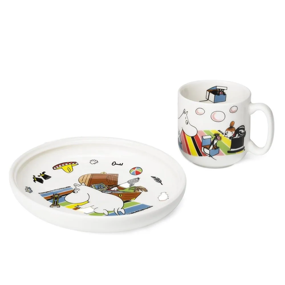 Moomin children's dinnerware, Moomintroll Moomin Arabia