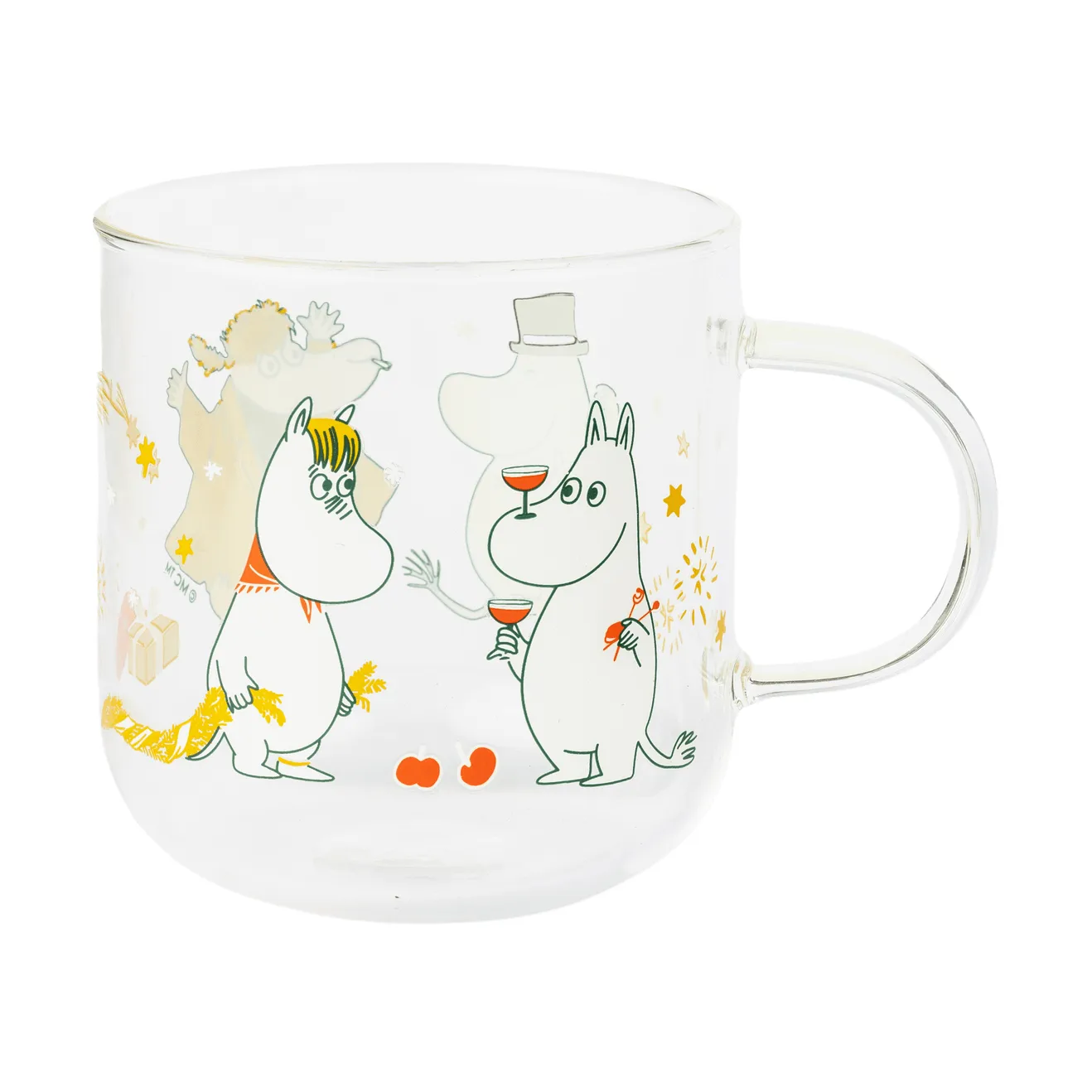 Moomin glass mug, Kärleksgåva, 30 cl, 2-pack Moomin Arabia