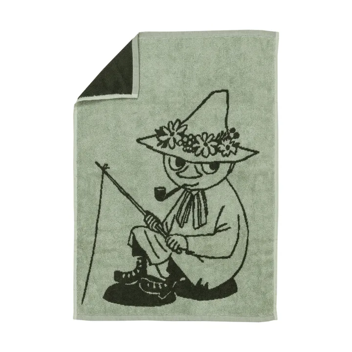 Moomin hand towel 50x70 cm - The Moomin green - Moomin Arabia