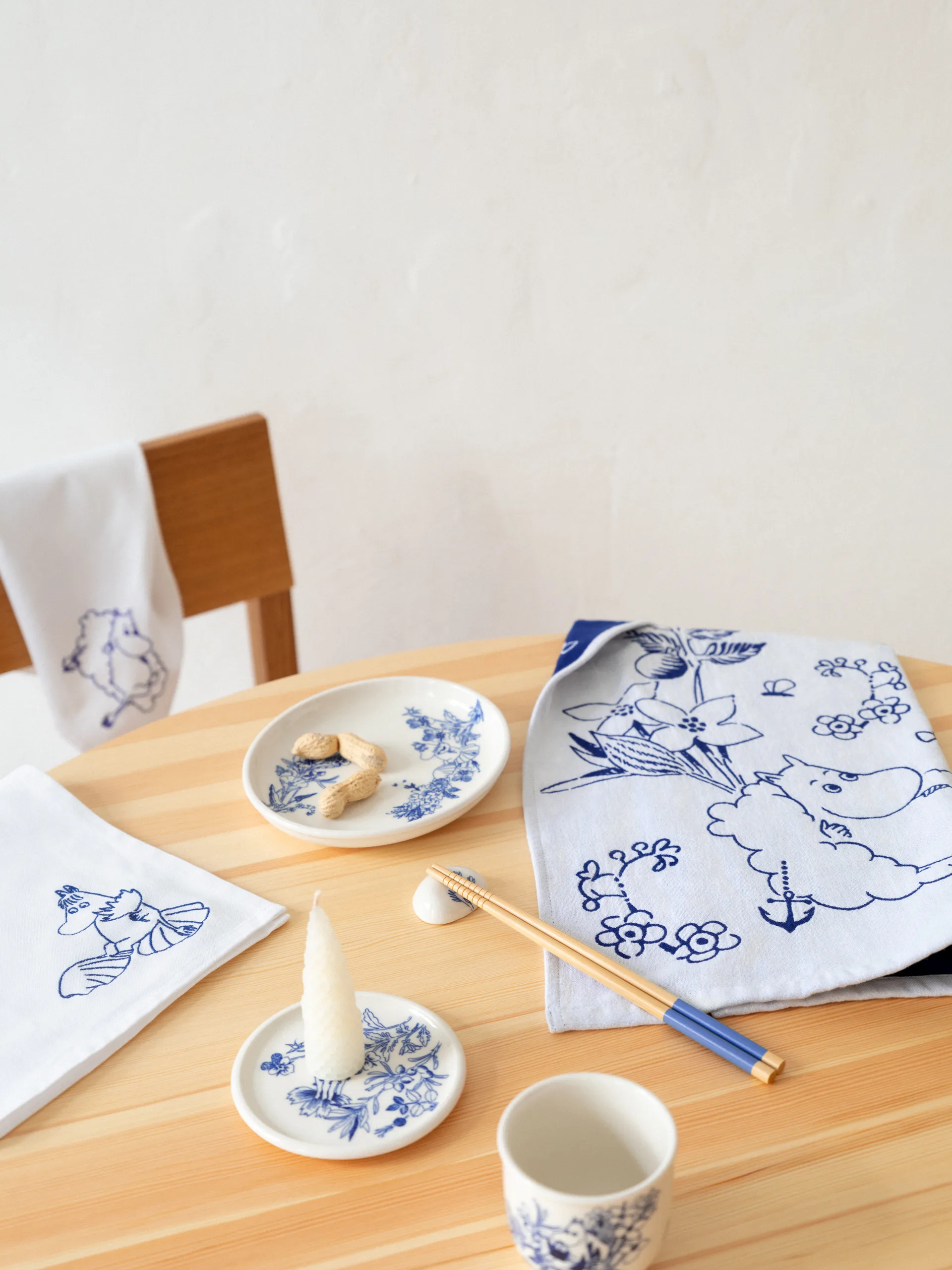 Moomin Haru cotton napkin, 45x45 cm Moomin Arabia