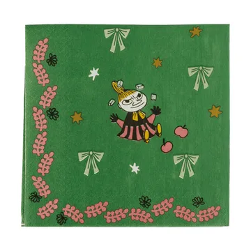 Moomin paper napkin - Kärleksgåva, 33x33 cm, 20-pack - Moomin Arabia