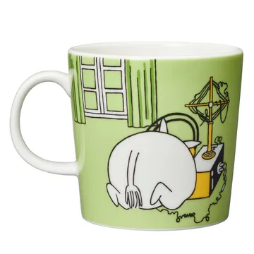 Moomintroll Moomin mug - Grass green - Moomin Arabia
