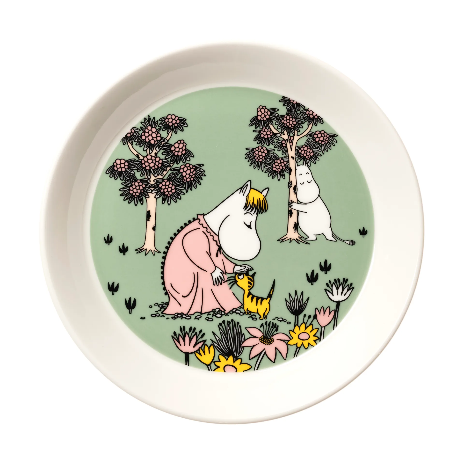 Omtanke Moomin Plate, Ø19 cm Moomin Arabia
