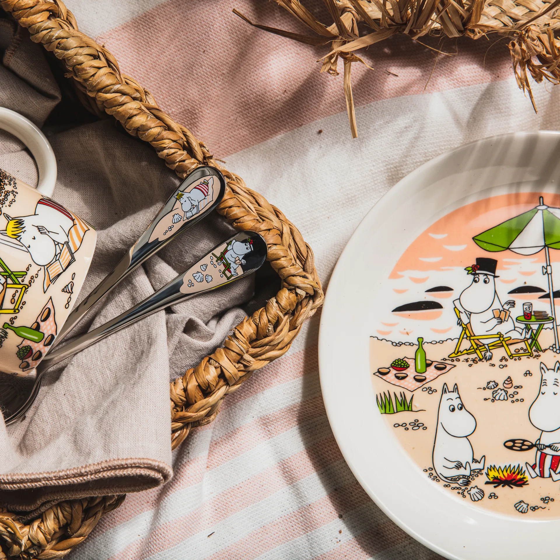 Together Moomin plate 2021, 19 cm Moomin Arabia