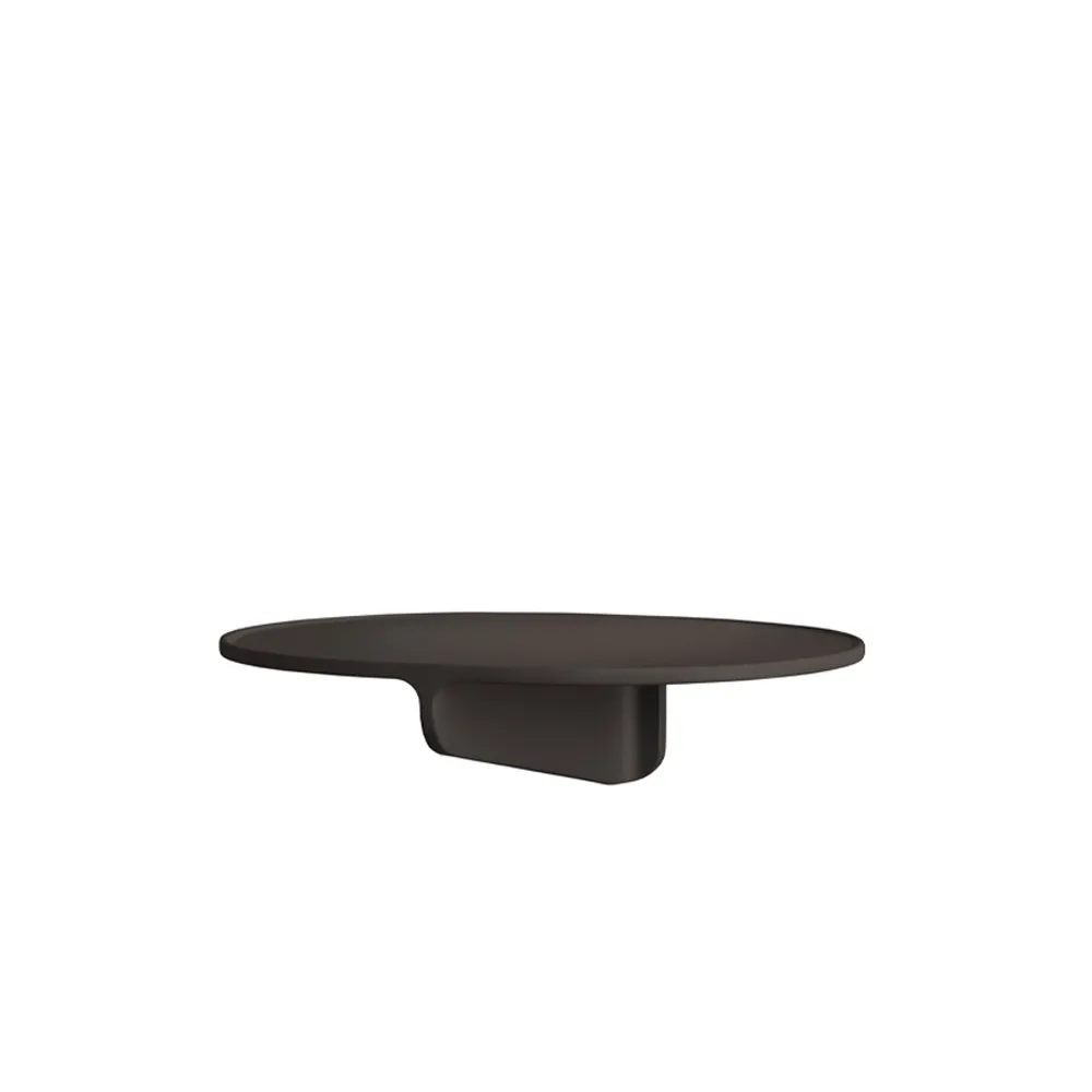 Museum NM&.045 wall shelf, Dark brown Museum