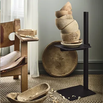 Museum side table - Dark brown - Museum