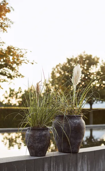 Hanja flower pot h51 cm Ø44 cm - Rustic - MUUBS