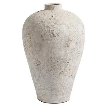 Luna pot 60x35cm - Gray-terracotta - MUUBS