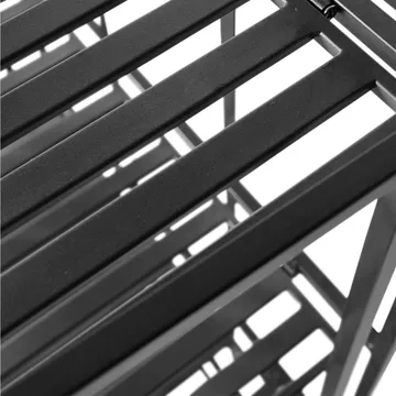 Manhattan High shelf 65,5x33x111 cm - Black - MUUBS