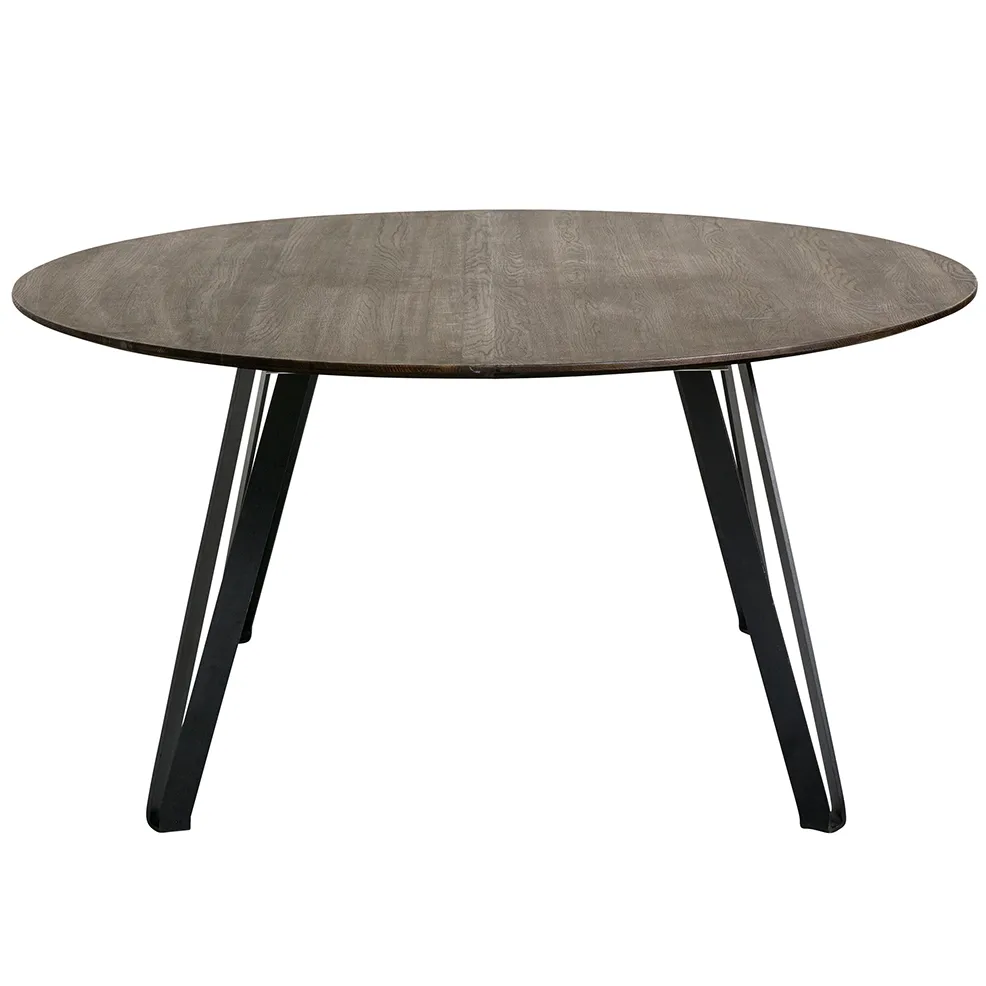 Space dining table Ø 120 cm, Smoked oak MUUBS