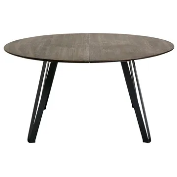 Space dining table Ø 150 cm - Smoked oak - MUUBS