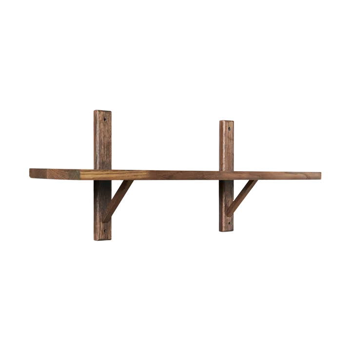 Toronto wall shelf 93 cm - Dark oiled oak - MUUBS