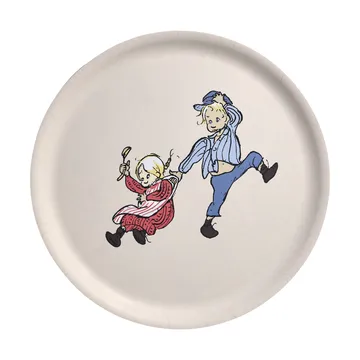Emil and Ida tray Ø35 cm - White - Muurla