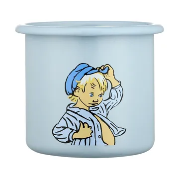 Emil in Lönneberga enamel mug 2.5 dl - Emil - Muurla