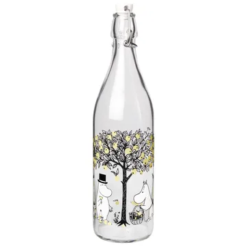 Moomin glass bottle 1 L - Apples - Muurla