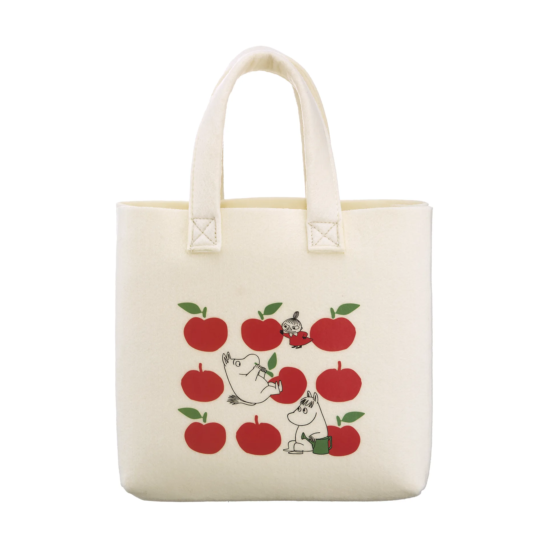 Mumin Tote Bag 25x25 cm, Joyfull Apples Muurla