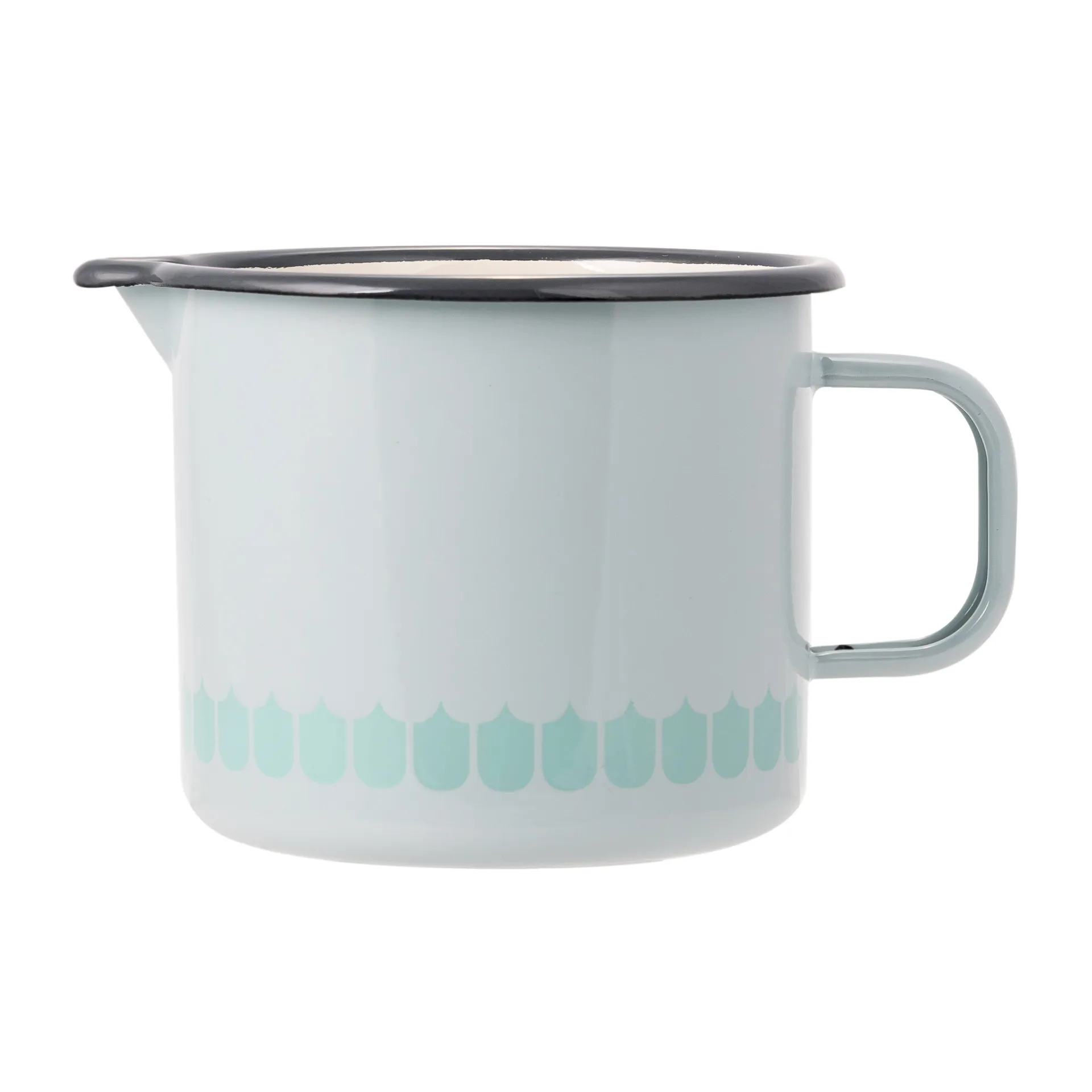 Vappu enamel pot 1.3 L, Green Muurla