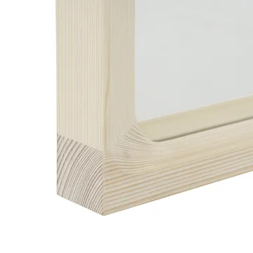 Arced mirror 80x55 cm - Spruce - Muuto