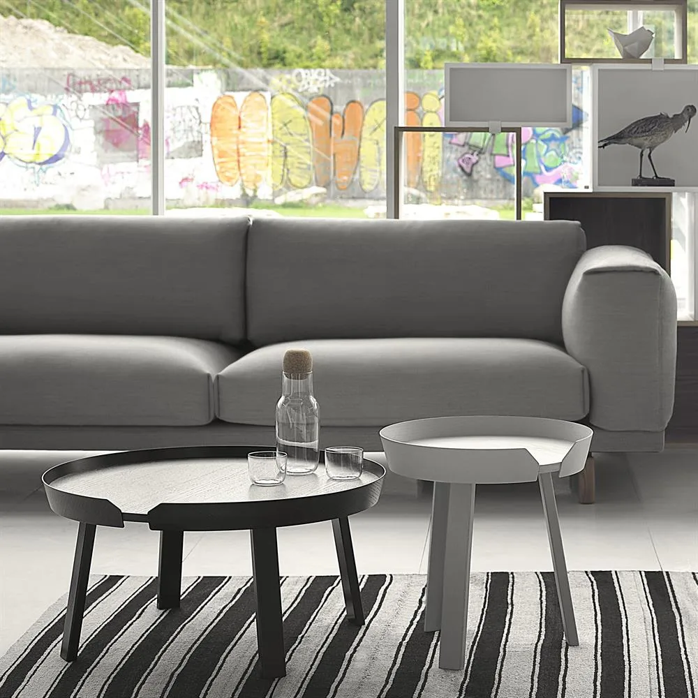 Around table small, grey Muuto