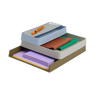 Arrange Desktop Storage - Configuration 2 multi colored - Muuto