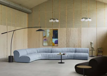 Coltre modular sofa - Configuration 2, turf-sand, 2-seater - Muuto