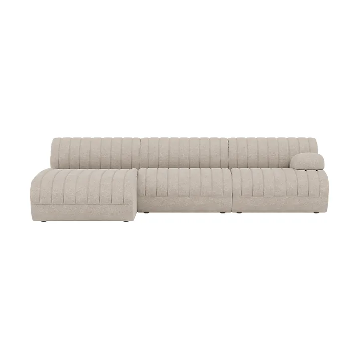 Coltre modular sofa - Configuration 3, turf-sand, 3-seater - Muuto