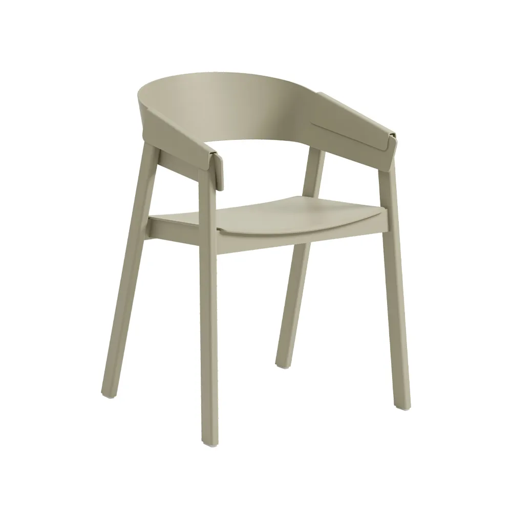 Cover Armchair, Dark beige Muuto