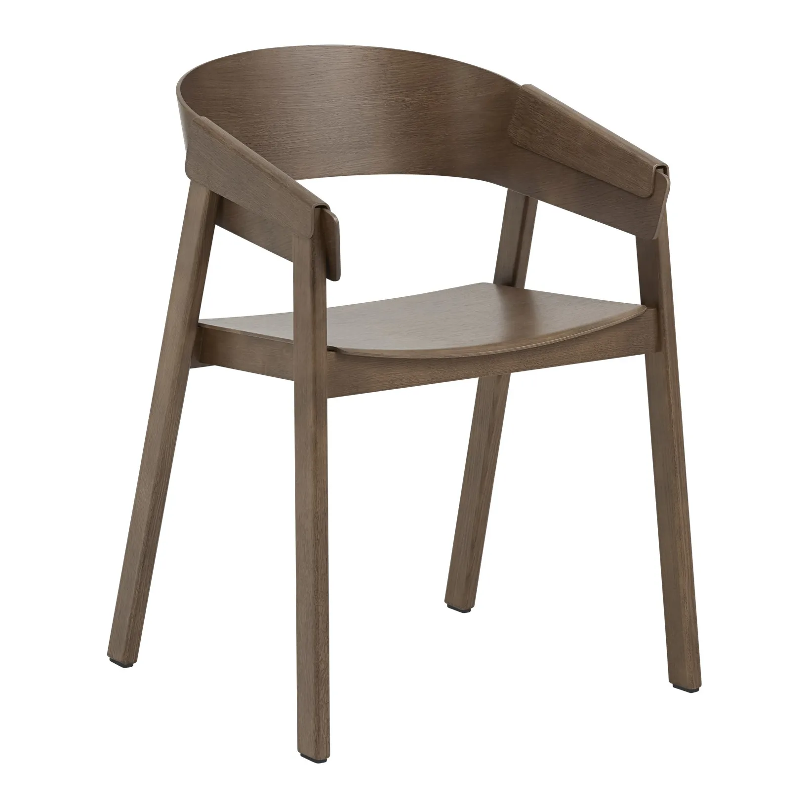 Cover Armchair, Stained dark brown Muuto