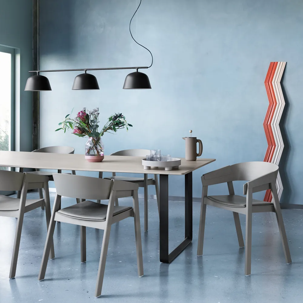 Cover chair upholstered seat, Remix 933-Green Muuto