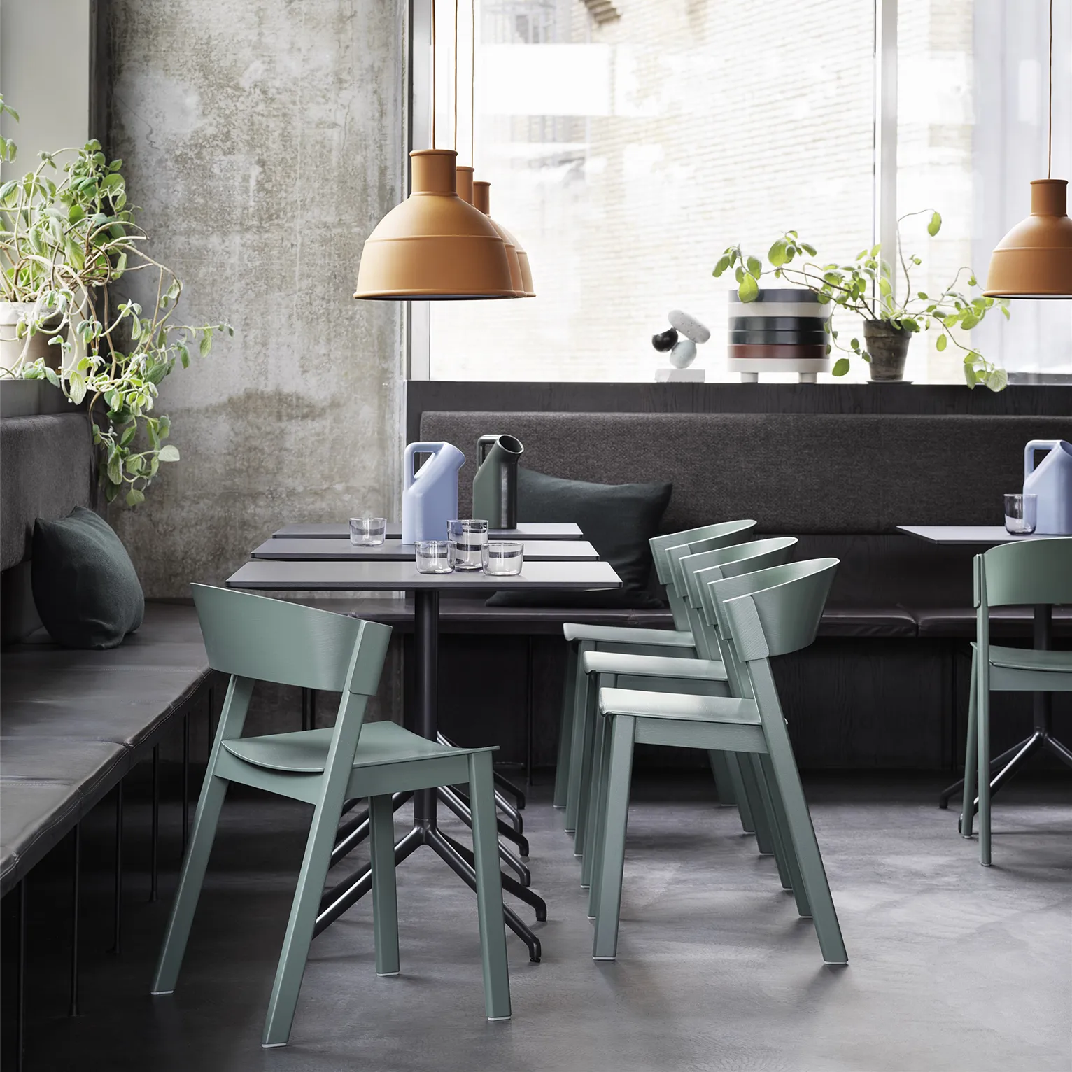 Cover Side Chair, Green Muuto