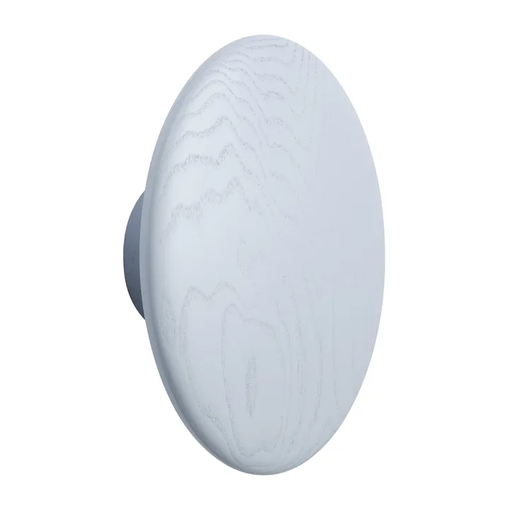 Dots wood hook light blue - Ø17 cm - Muuto