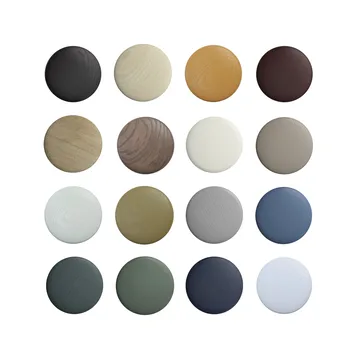 Dots wood hook sage green - Ø6.5 cm - Muuto