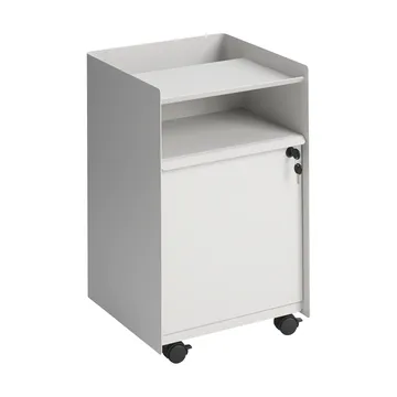 Folded Trolley trolley with cabinet - Grey - Muuto