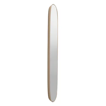 Framed mirror large - Rose-clear, 118x44,5 - Muuto