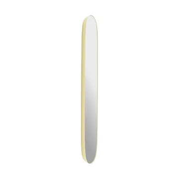 Framed mirror - Light yellow-clear, 118x44.5 cm - Muuto