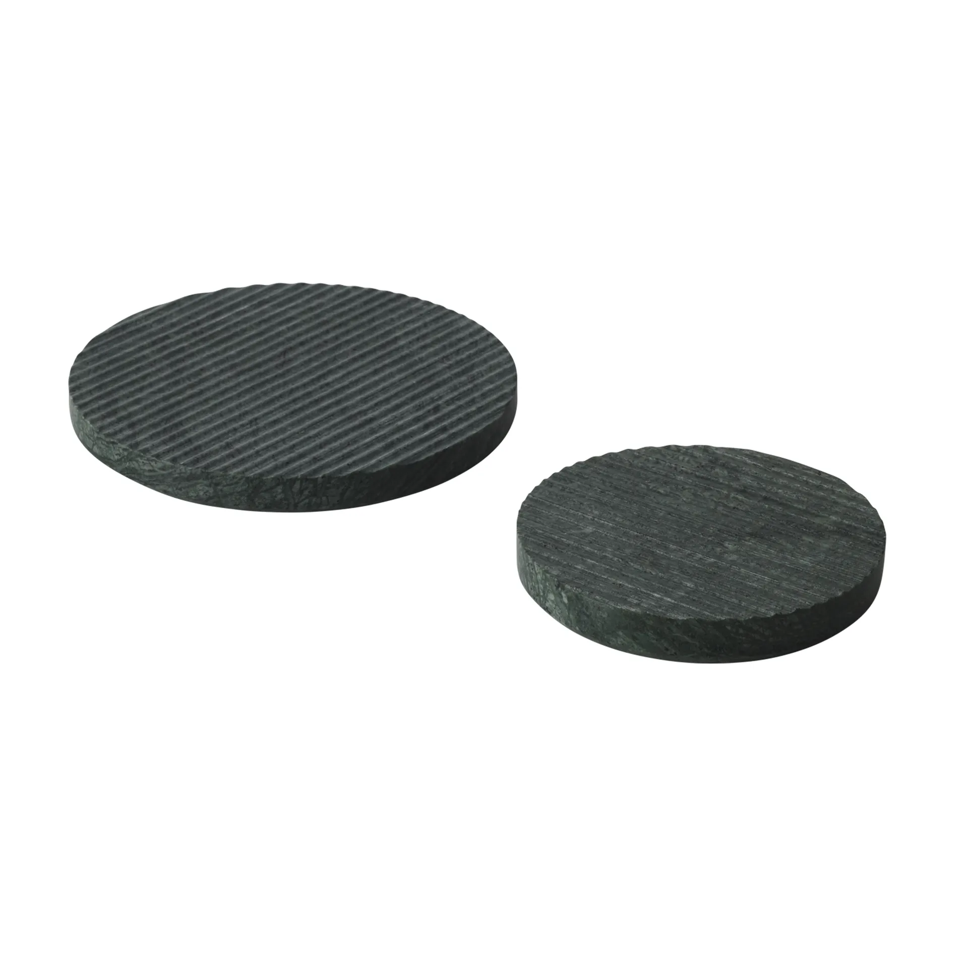 Groove coaster marble, green large Muuto
