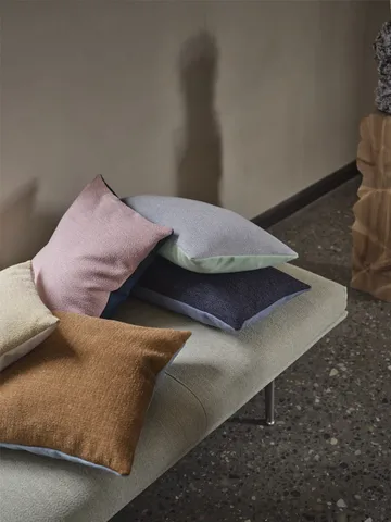 Mingle cushion 45x45 cm - Rose-Petroleum - Muuto