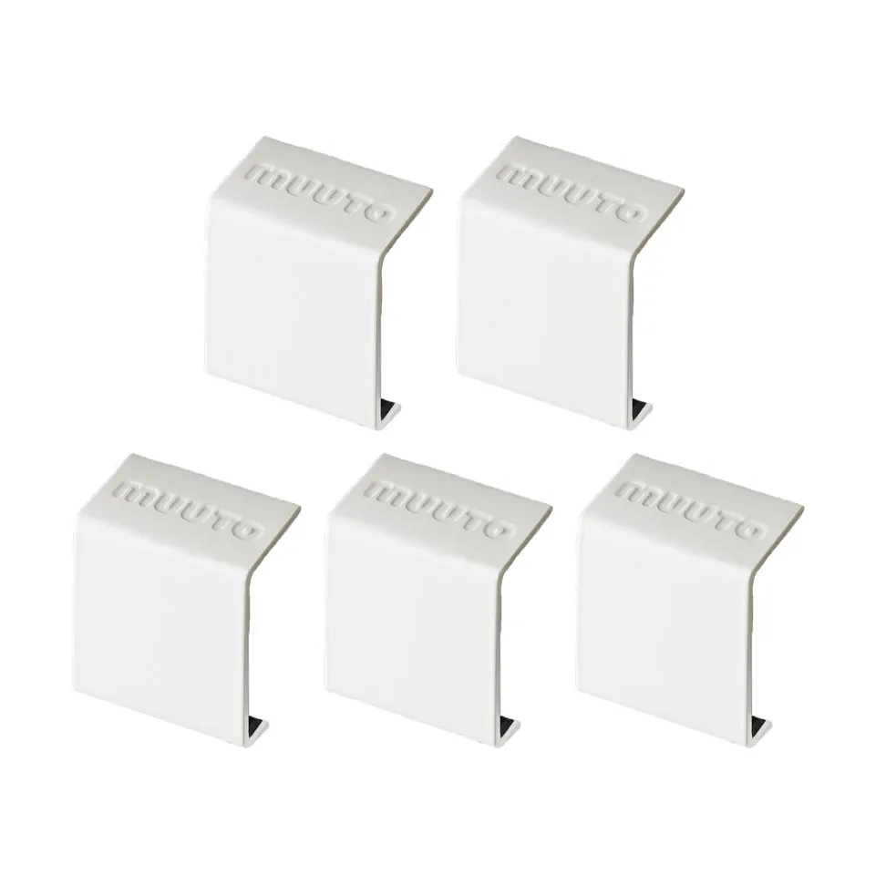 Mini stacked 2.0 clips, 5 pack, white Muuto