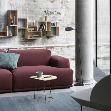 Mini stacked 2.0 storage system, small - oak - Muuto
